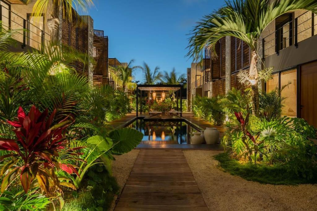 Departamento Boho Chic, Alberca Privada , Centrico Appartement Tulum Pueblo Buitenkant foto