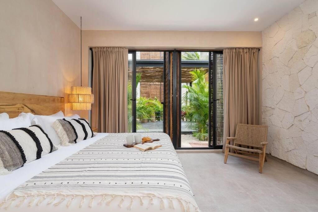 Departamento Boho Chic, Alberca Privada , Centrico Appartement Tulum Pueblo Buitenkant foto