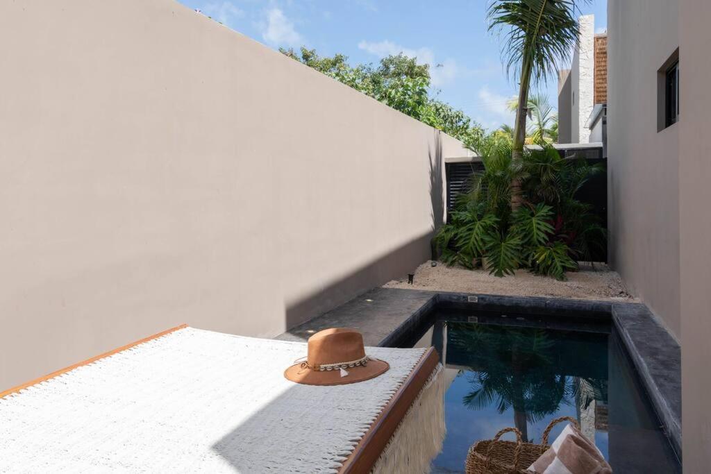Departamento Boho Chic, Alberca Privada , Centrico Appartement Tulum Pueblo Buitenkant foto