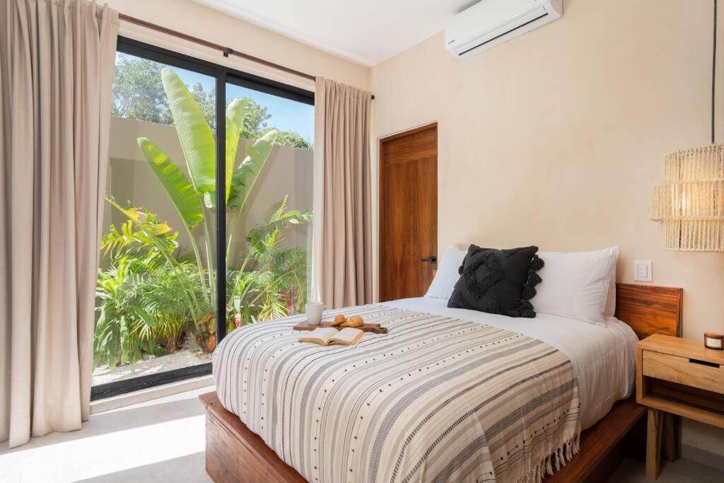 Departamento Boho Chic, Alberca Privada , Centrico Appartement Tulum Pueblo Buitenkant foto