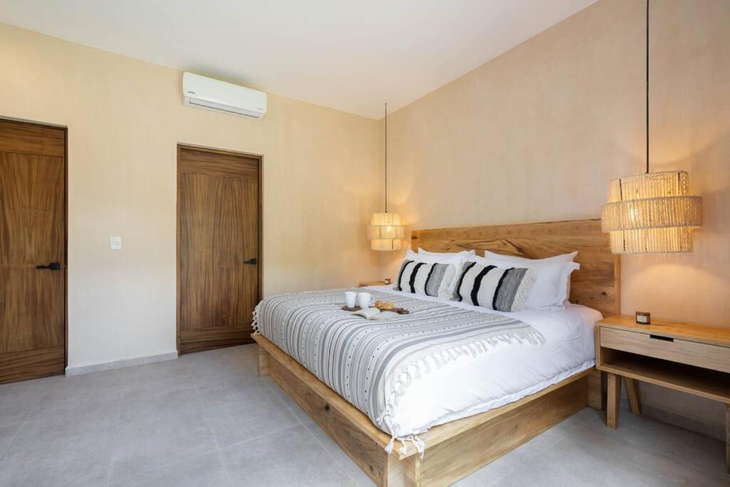 Departamento Boho Chic, Alberca Privada , Centrico Appartement Tulum Pueblo Buitenkant foto