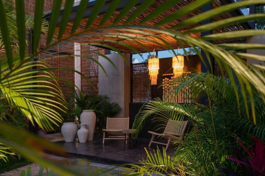 Departamento Boho Chic, Alberca Privada , Centrico Appartement Tulum Pueblo Buitenkant foto