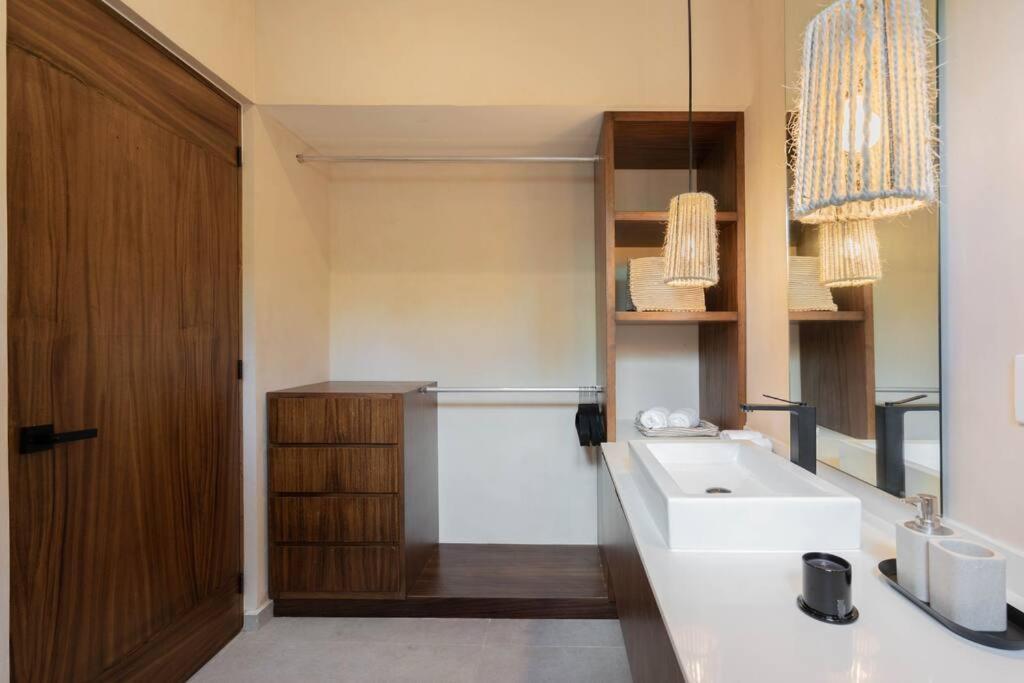 Departamento Boho Chic, Alberca Privada , Centrico Appartement Tulum Pueblo Buitenkant foto