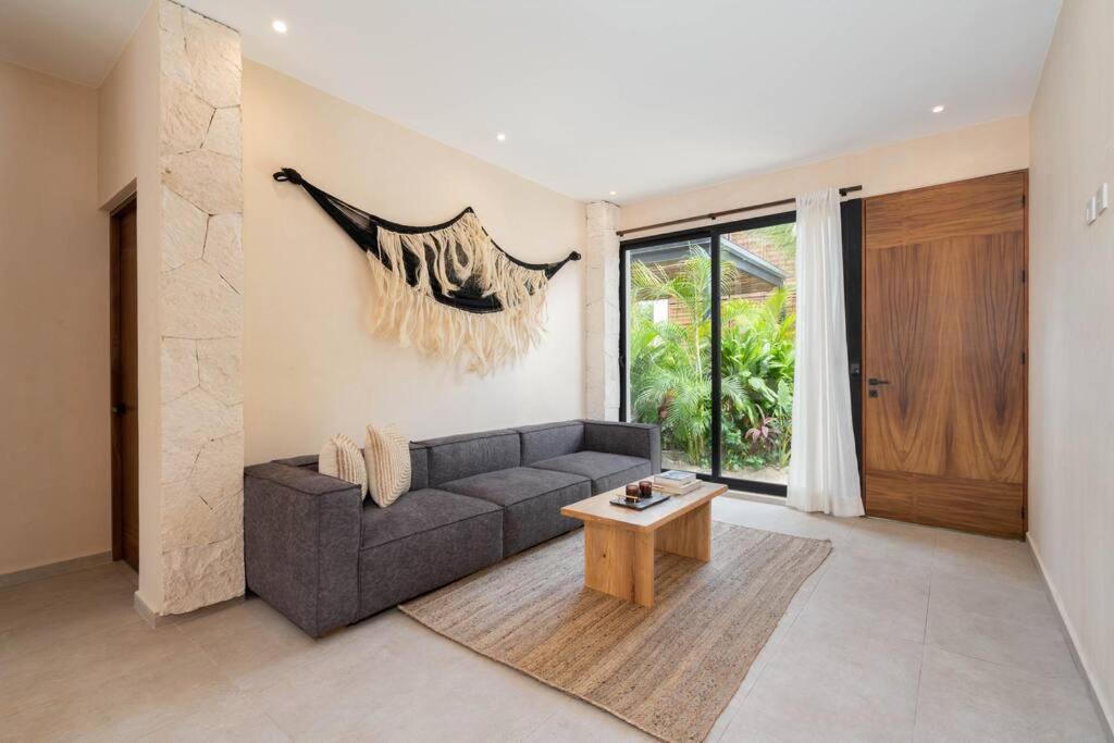 Departamento Boho Chic, Alberca Privada , Centrico Appartement Tulum Pueblo Buitenkant foto